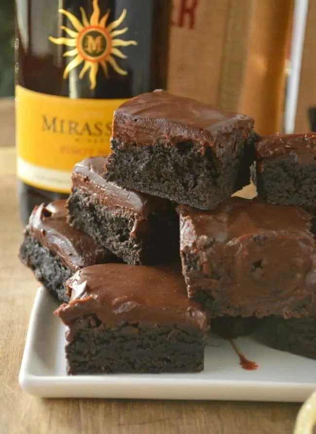 Pinot Noir Brownies