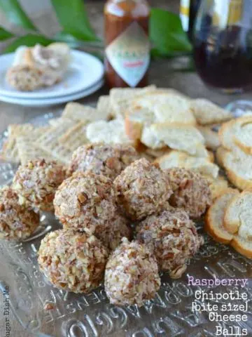 Raspberry Chipotle Cheese Balls