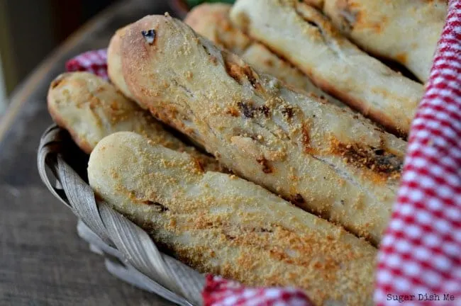 Sun Dried Tomato Breadsticks