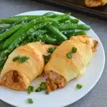 BBQ Chicken Crescent Roll Ups