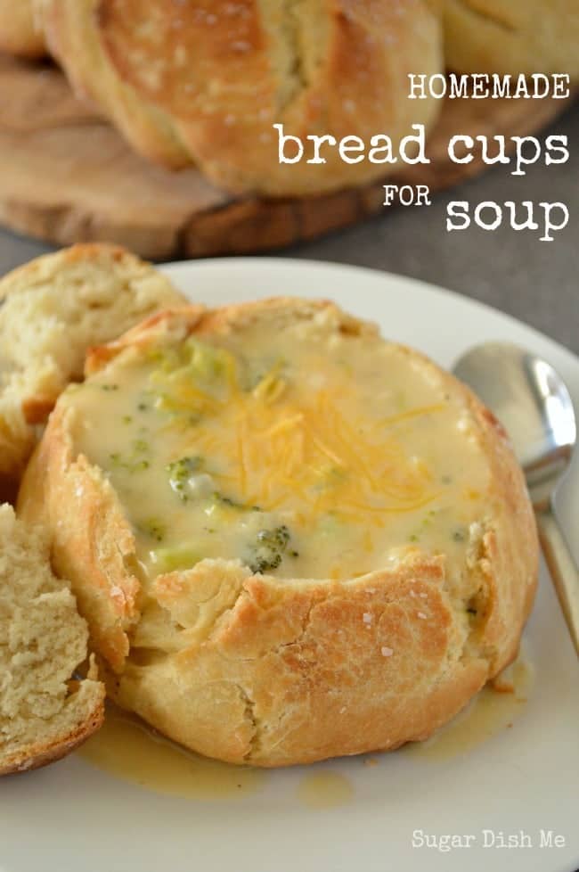 Homemade Bread Cups for Soup