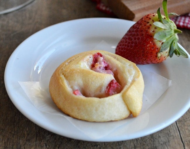 Strawberry Cheese Danish