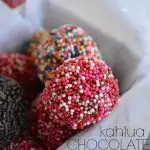 Kahlua Chocolate Truffles