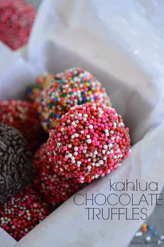 Kahlua Chocolate Truffles