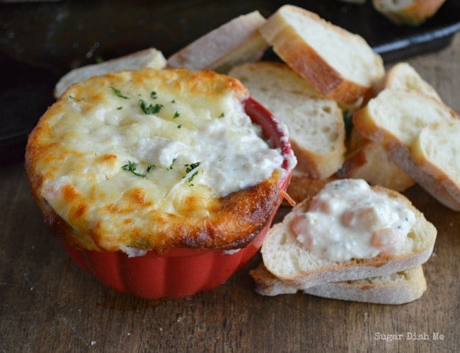 Shrimp Scampi Cheese Dip