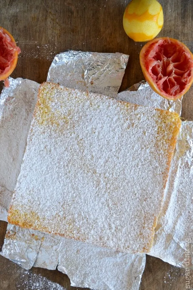 Winter Citrus Bars with Grapefruit, Blood Oranges, and Meyer lemons