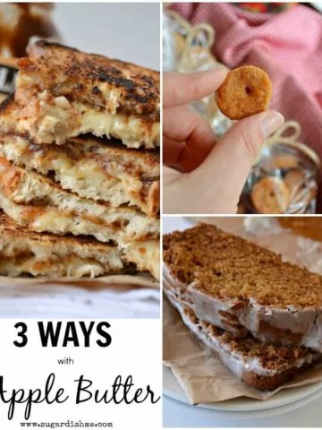 3 Ways with Apple Butter