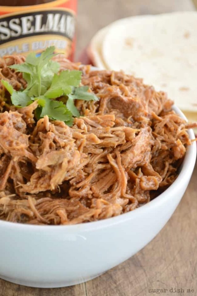 Apple Butter Pulled Pork Sugar Dish Me