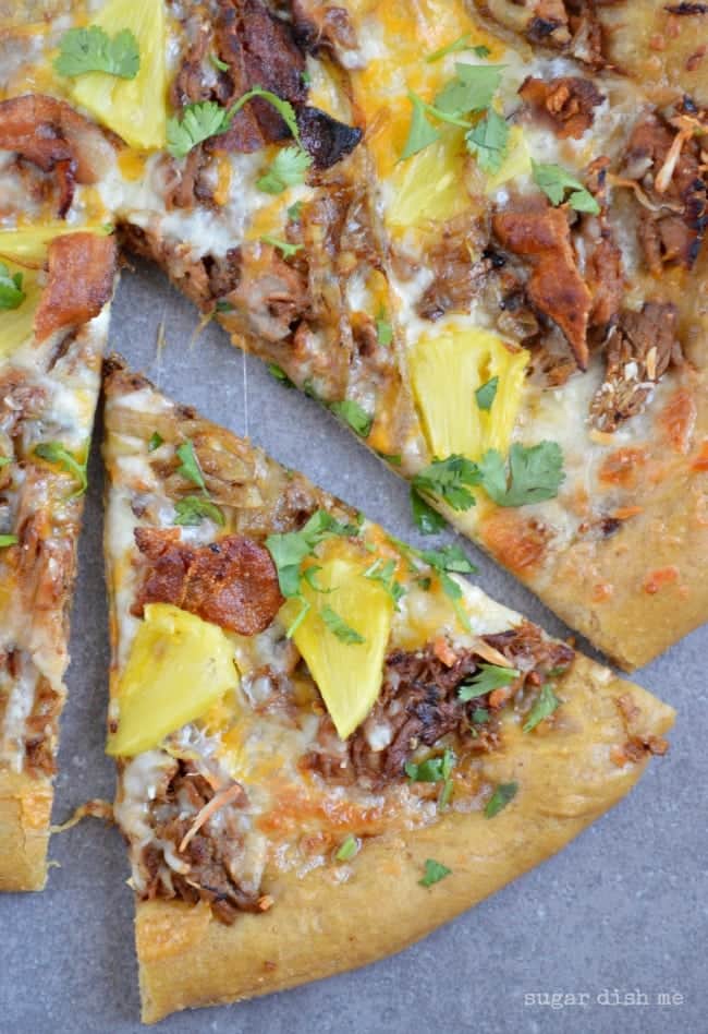 Apple Butter Pulled Pork Pizza Recipe