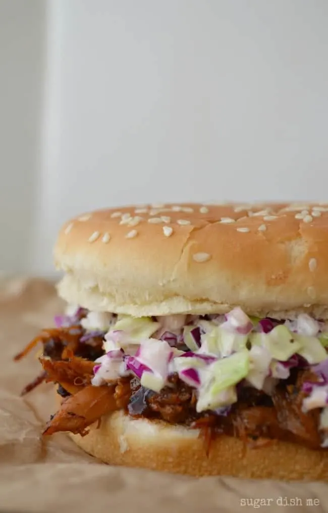 Pulled Pork Sandwiches with Homemade Slaw Recipe