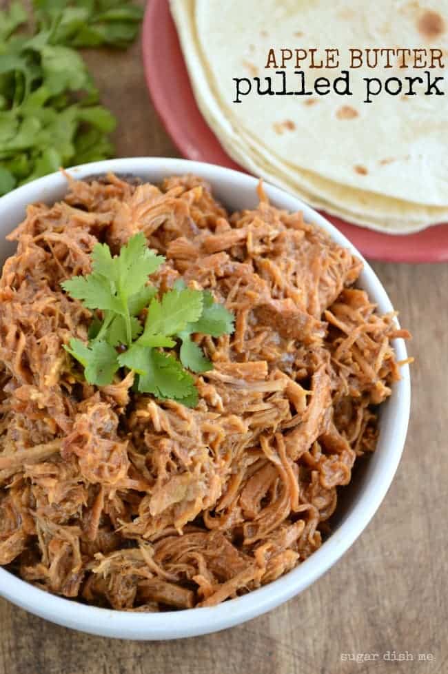 Apple Butter Pulled Pork