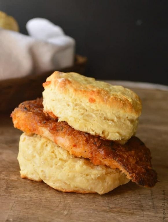Greek Yogurt Cheddar Biscuits Sugar Dish Me