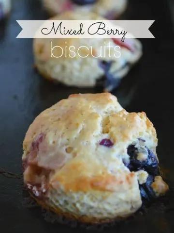 Mixed Berry Biscuits