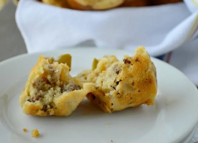 Sausage and Cheese Muffins