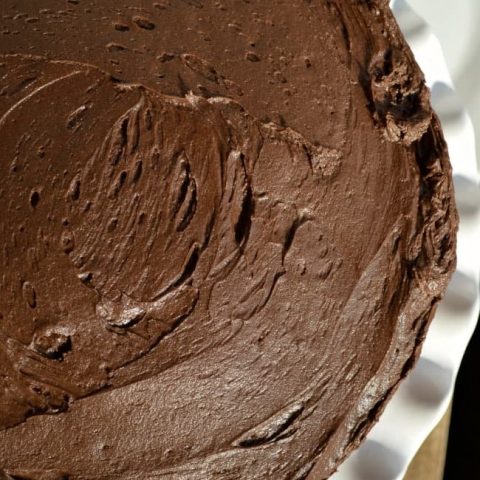 Sour Cream Fudge Cake