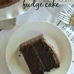 Sour Cream Fudge Cake
