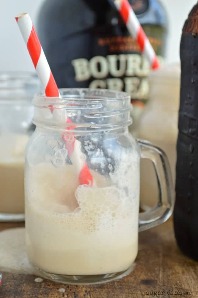 Bourbon Cream Float Recipe