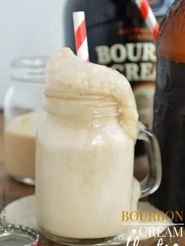 Bourbon Cream Floats