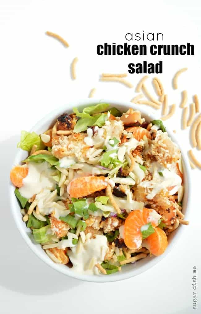 Asian Chicken Crunch Salad 