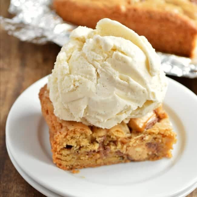 Peanut Butter Blondie Recipe