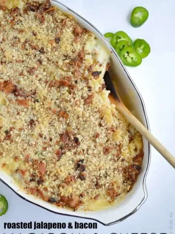 Roasted Jalapeno and Bacon Macaroni