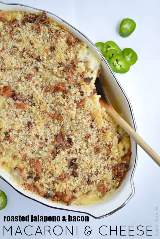 Roasted Jalapeno and Bacon Macaroni