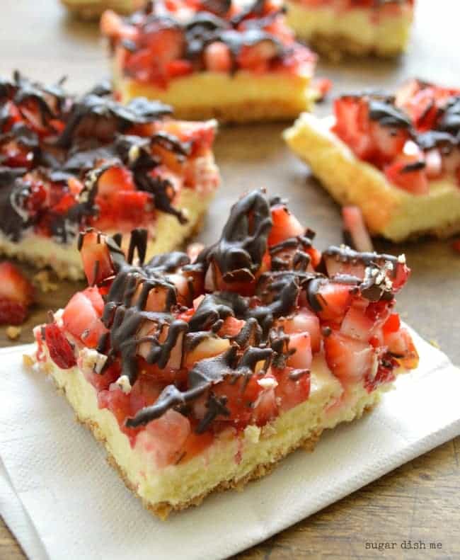 Strawberry Cheesecake Bars