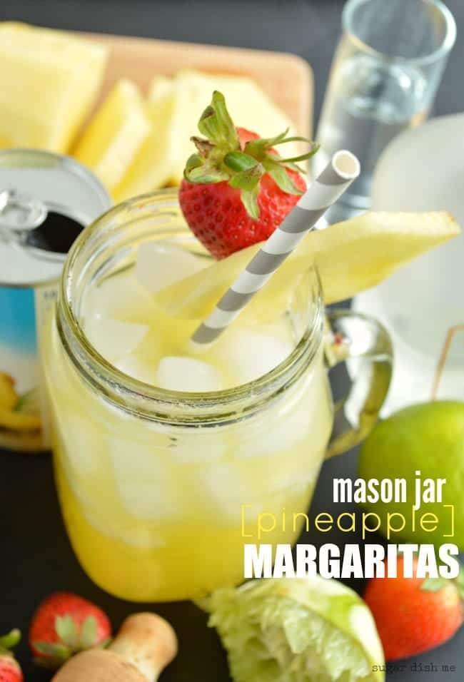 mason jar margaritas