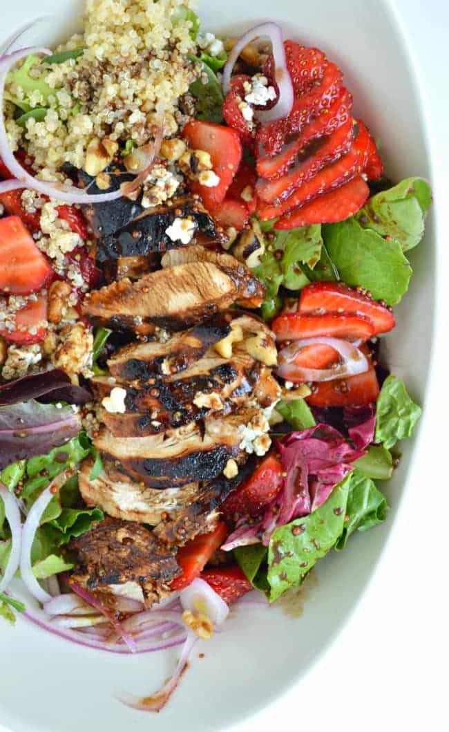 Easy Chicken Strawberry Salad Recipe