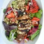 Balsamic Chicken and Strawberry Salad