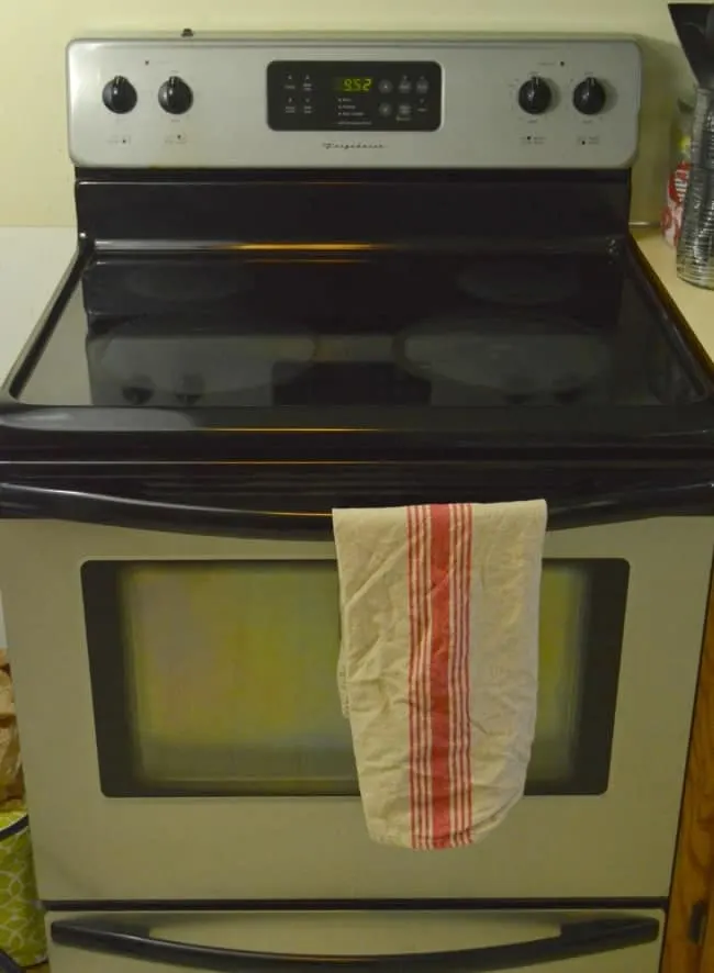 My Scrubbed Stove