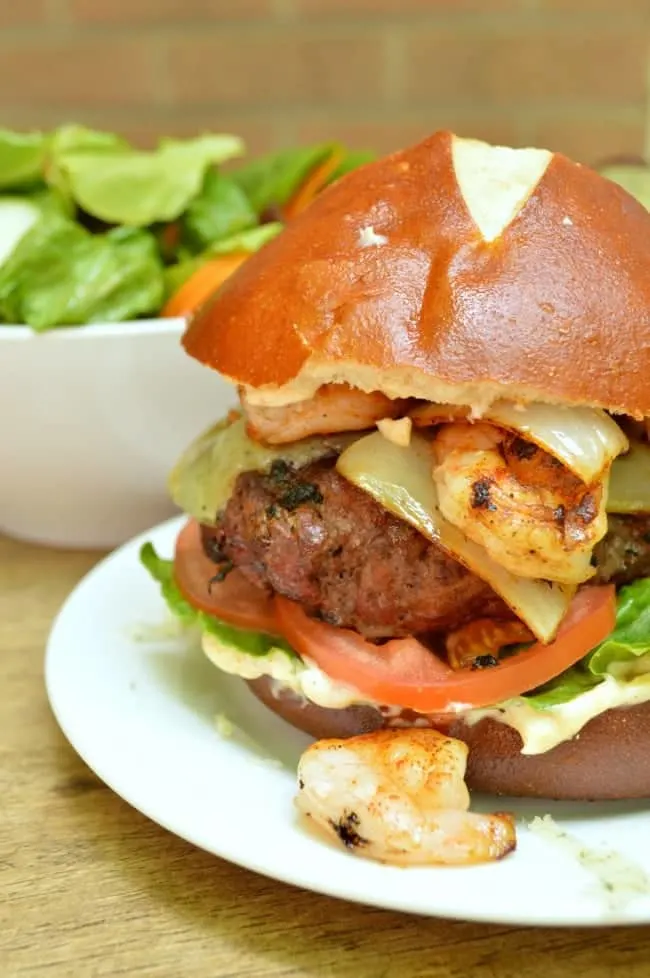 Surf and Turf Sandwich - Over The Fire Cooking