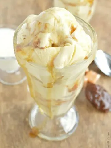 Sweet Cream Apple Butter Ice Cream