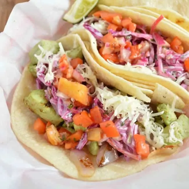 The Best Grilled Chicken Tacos with Pineapple Salsa