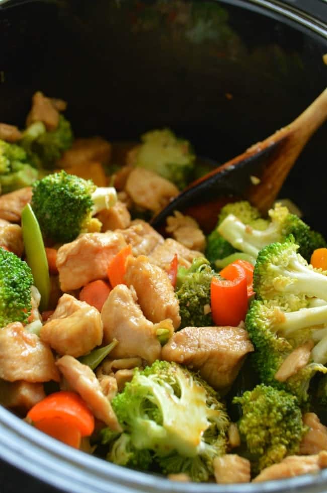 Crock Pot Chicken Stir Fry Recipe