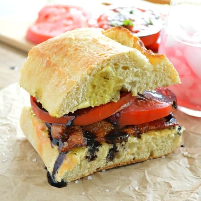 The Best Tomato Sandwich