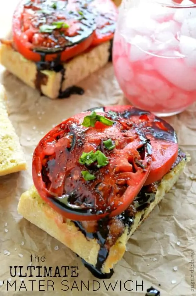 The Ultimate Tomato sandwich