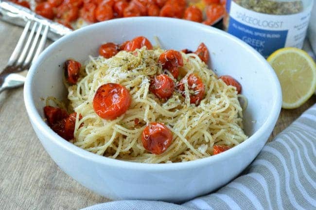 Roasted Tomato Spaghetti Recipe