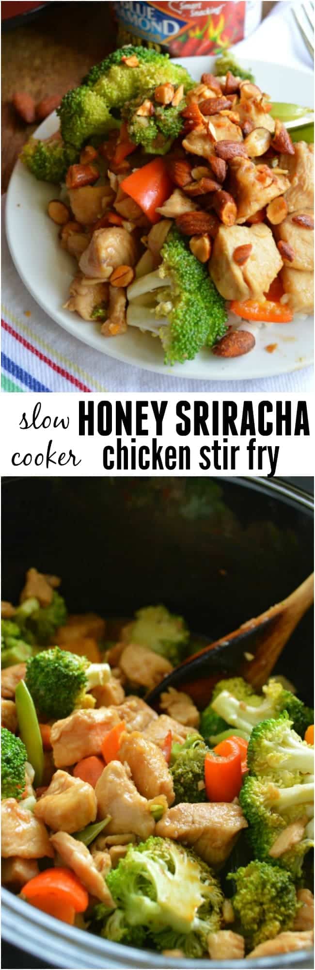 Slow Cooker Honey Sriracha Chicken - Slow Cooker Gourmet