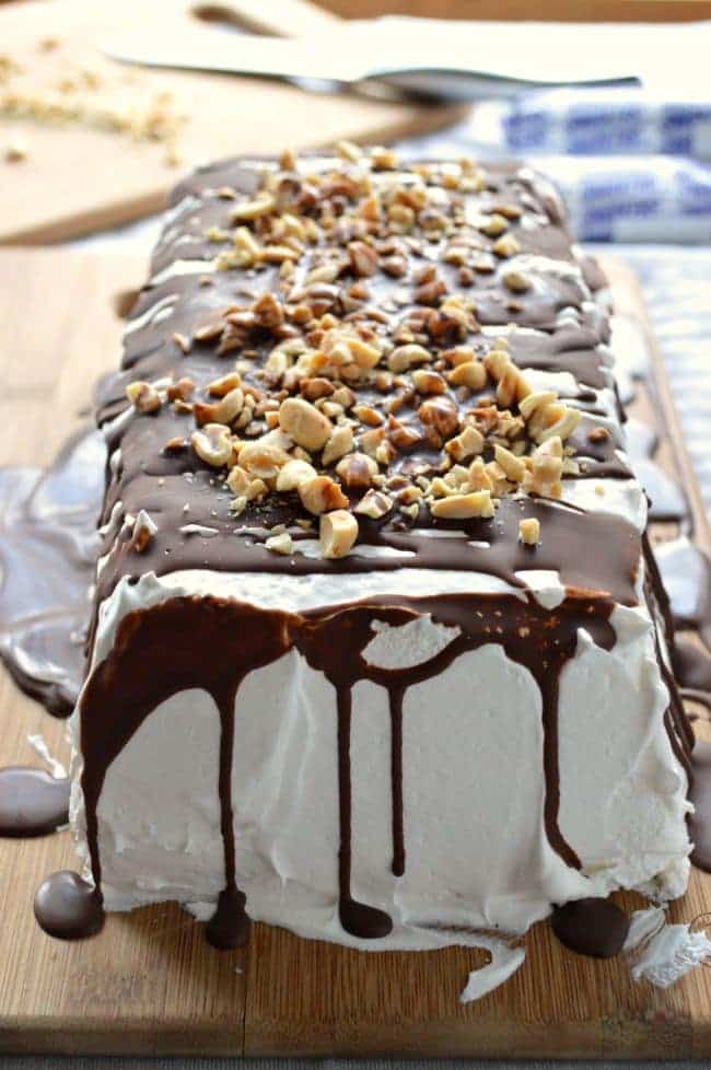 Snickers Icebox Cake Recipe