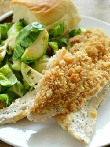 Sour Cream baked Chicken with Ritz Topping