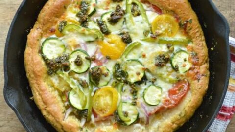 Image for Summer Vegetable Skillet Pizza