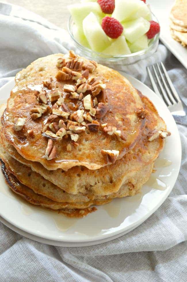 Banana Oat Pancakes Recipe