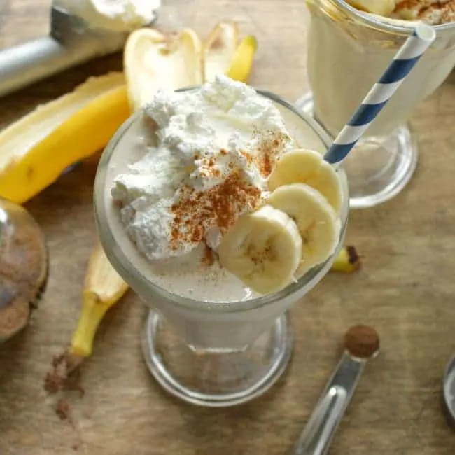 Bananas Foster Milkshake