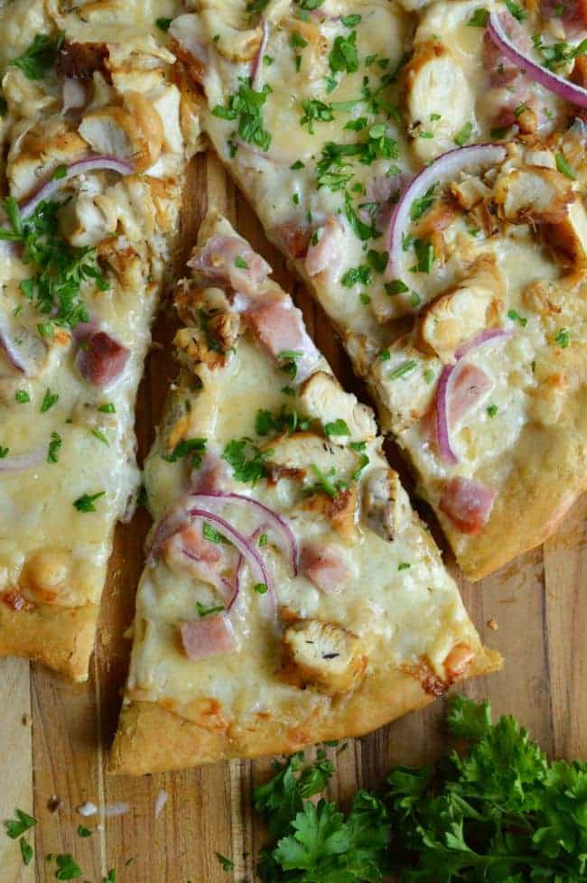 Chicken Cordon Blue Pizza Recipe