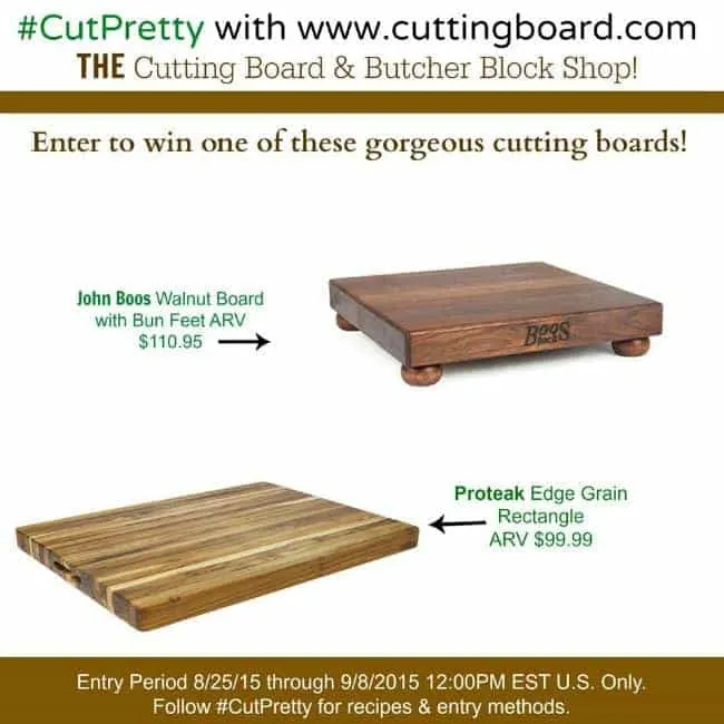 CuttingBoard.com Giveaway