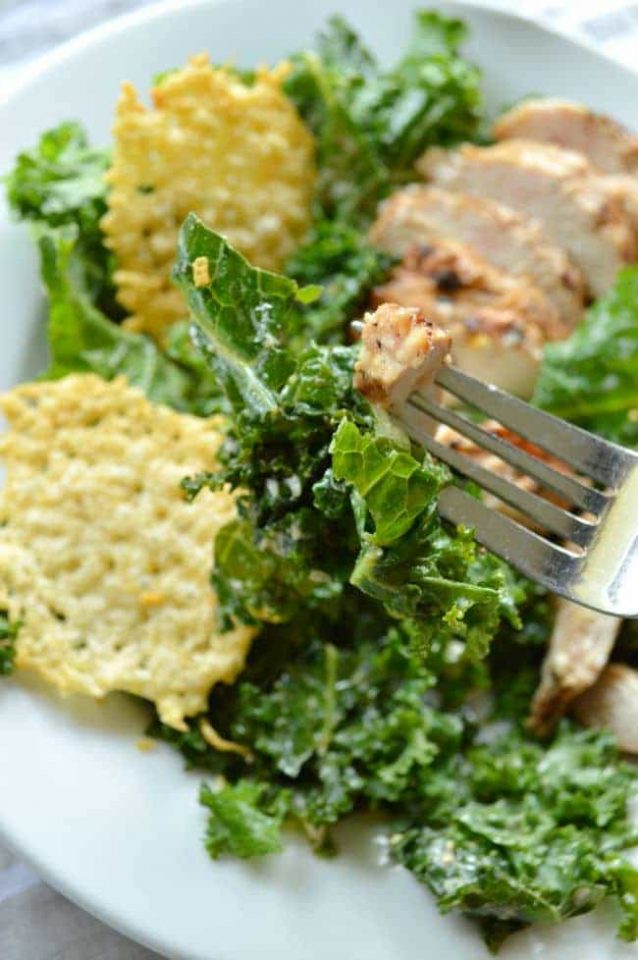 Copycat Panera Power Kale Caesar Salad Sugar Dish Me
