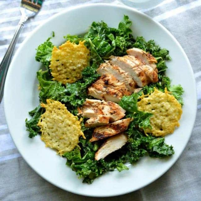 Copycat Panera Power Kale Caesar Salad Sugar Dish Me