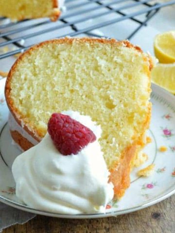 Lemon Pound Cake Recipe