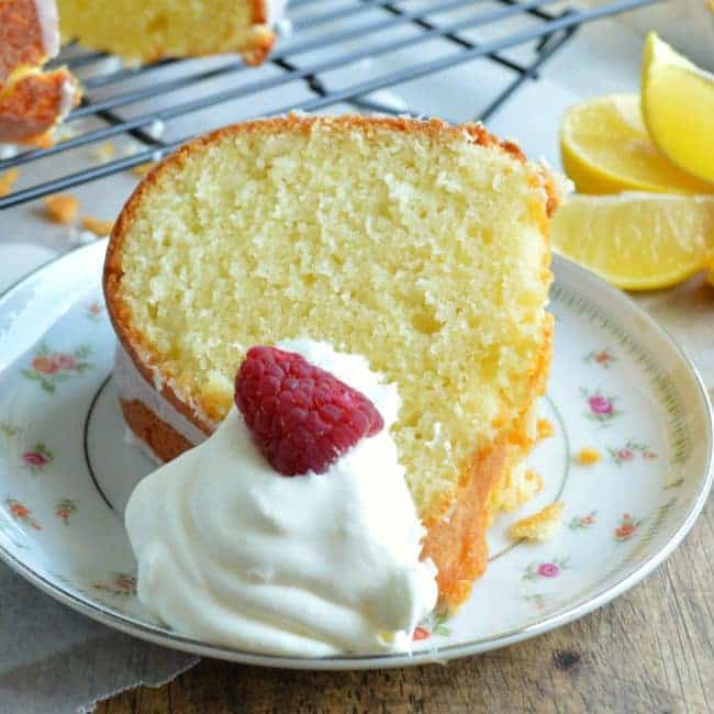 Lemon Pound Cake Recipe